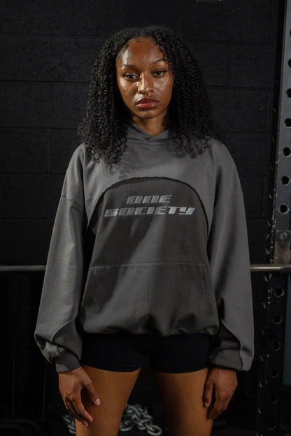 IRON CAPSULE X DARK GREY HOODIE