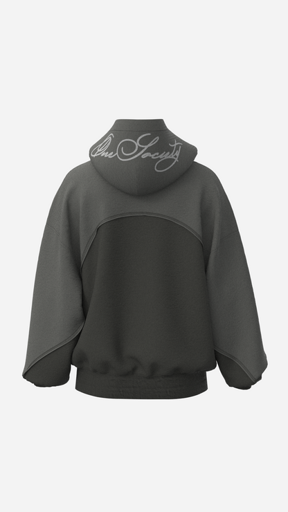 IRON CAPSULE X DARK GREY HOODIE