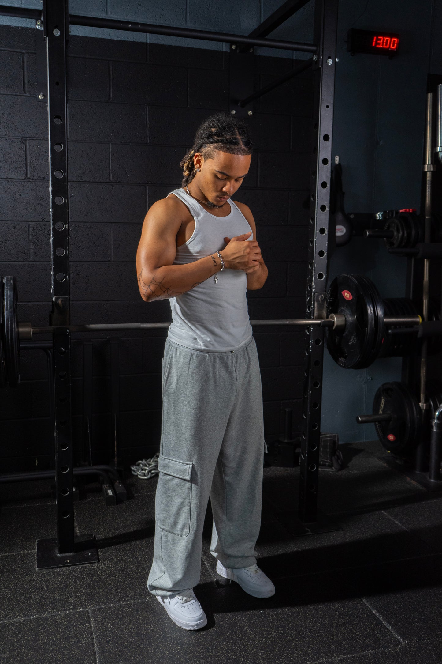 IRON CAPSULE X CARGO SWEATPANTS