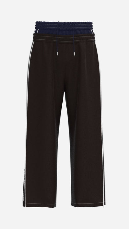 RETRO DROP X DOUBLE WAISTED SWEATPANTS