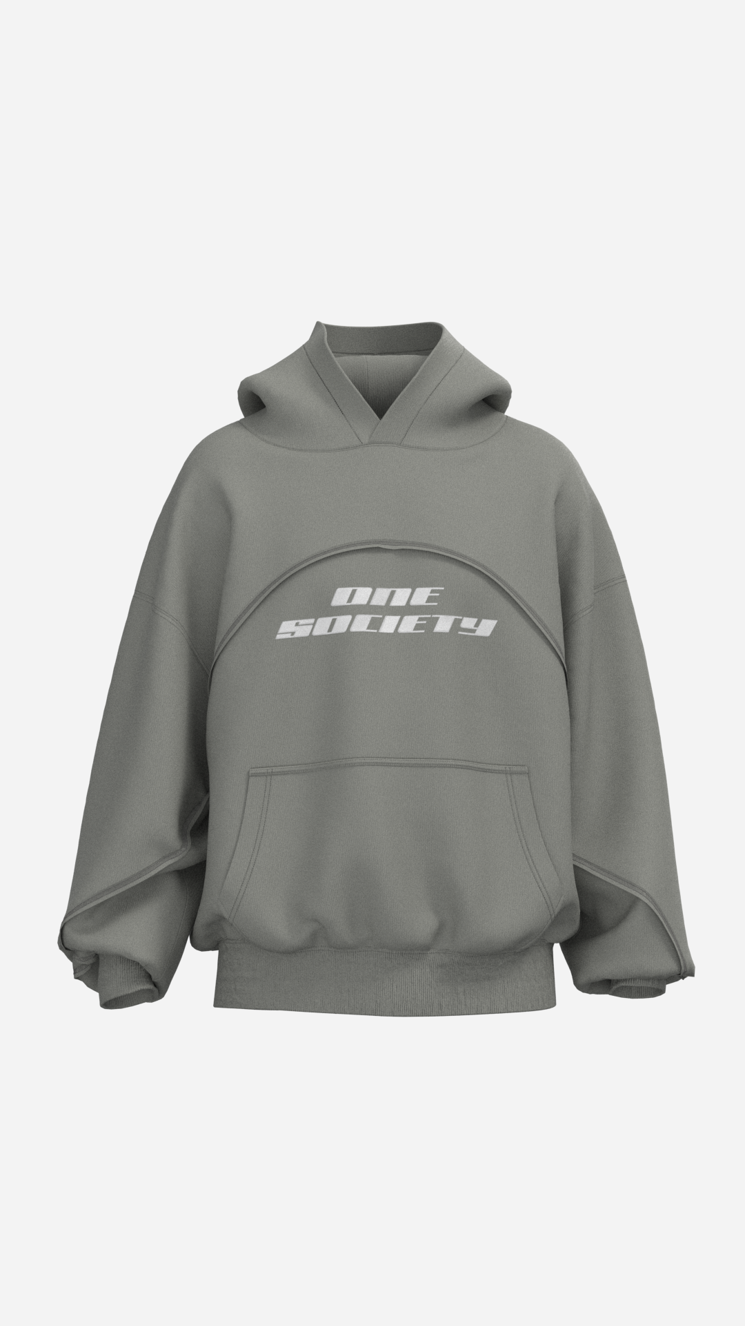 IRON CAPSULE X GREY HOODIE