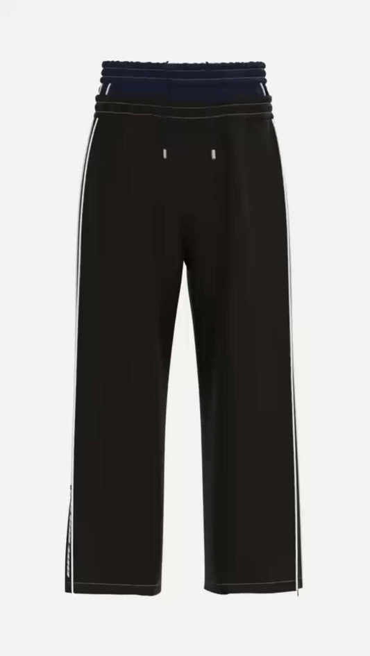 RETRO DROP X DOUBLE WAISTED SWEATPANTS