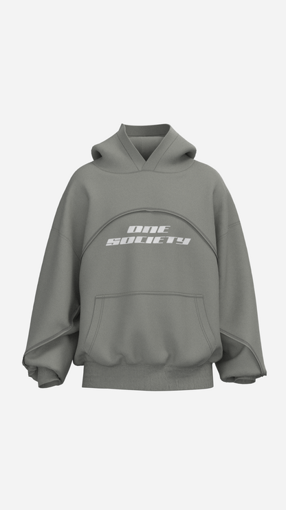 IRON CAPSULE X GREY HOODIE