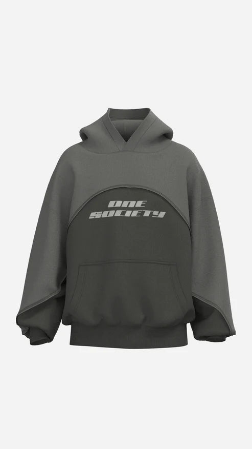IRON CAPSULE X DARK GREY HOODIE